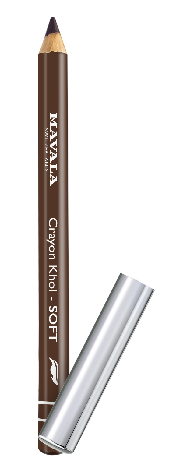 Crayon Khol-Soft - Warm Brown (braun)  - Augenkontur-Stifte - Für einen strahlenden Blick  - Vegan